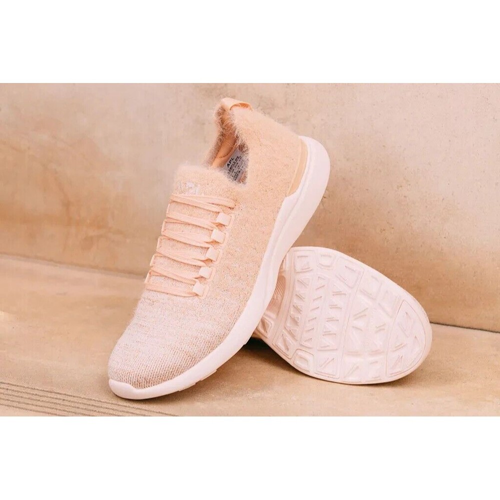 APL x Summer Fridays TechLoom Breeze Sneakers Shoes Size 9 Blush Pink Running